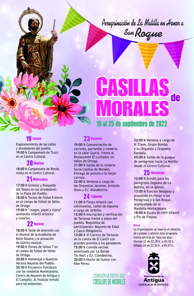 CartelCsillasdeMorales22-672x1024 Las Fiestas de Casillas de Morales retoman la Carrera de Tartanas