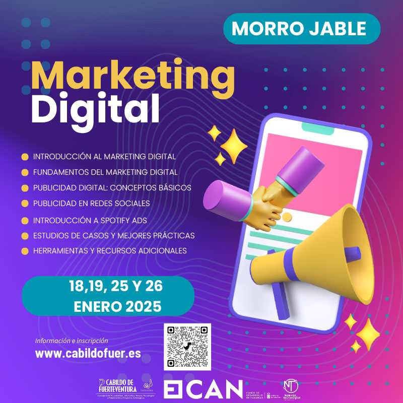 Curso de marketing digital y publicidad en redes sociales en Morro ...