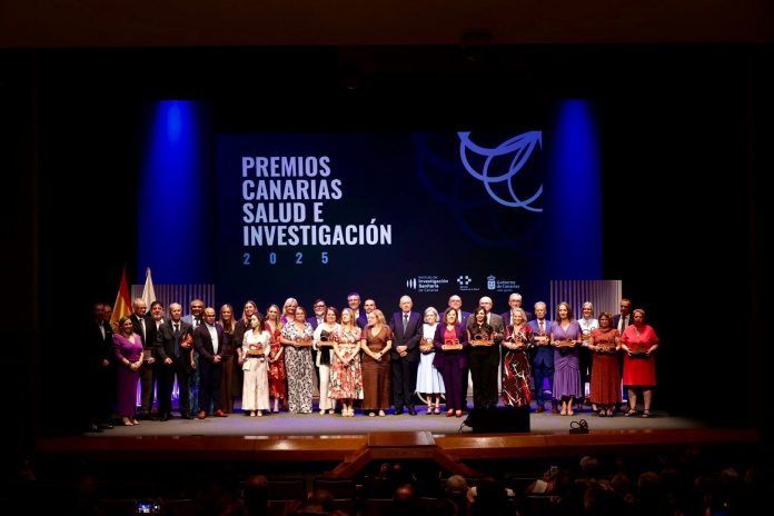 Foto de familia premiados