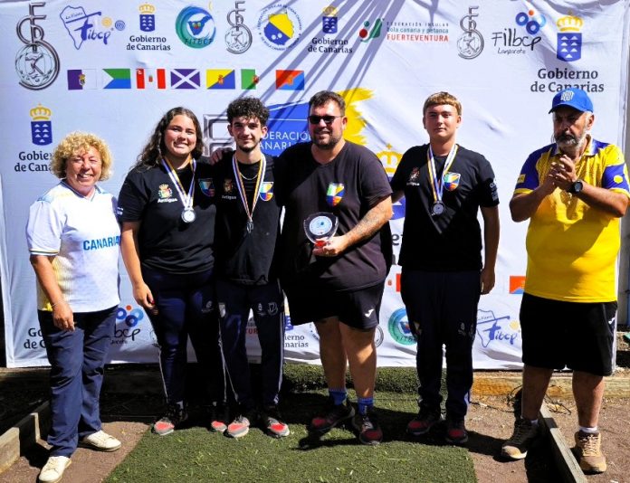 Los Cacharritos de Antigua Subcampeones de Canarias en Juvenil Bola Canaria